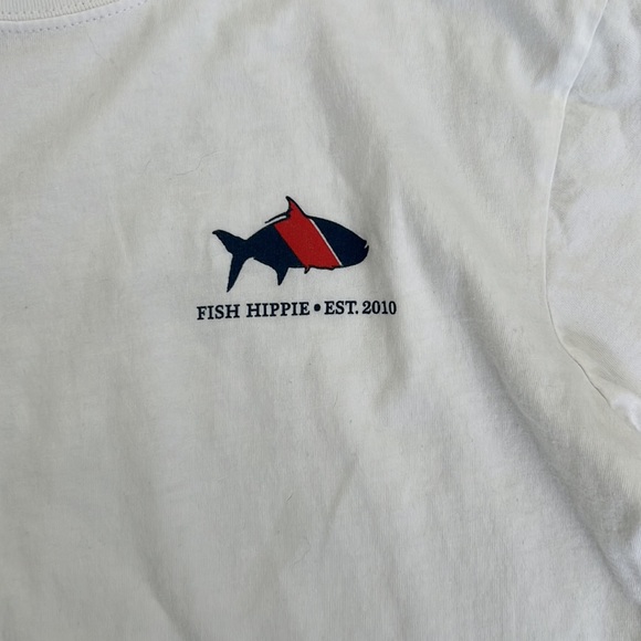 Fish Hippie Men’s Long Sleeve Shirt Sz XS - Picture 2 of 4